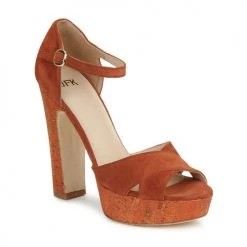 Chaussures Femme Sandales et Nu-pieds JFK OKADOLA Orange