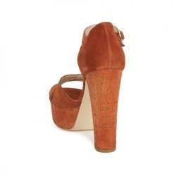 Chaussures Femme Sandales et Nu-pieds JFK OKADOLA Orange -Sandales Soldes Boutique 194907 500 E