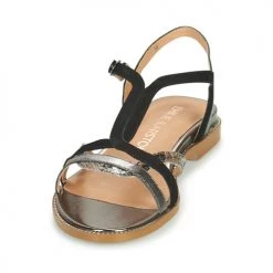 Chaussures Femme Sandales et Nu-pieds Karston SOBIO Noir -Sandales Soldes Boutique 19496524 500 C