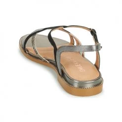 Chaussures Femme Sandales et Nu-pieds Karston SOBIO Noir -Sandales Soldes Boutique 19496524 500 E