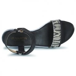 Chaussures Femme Sandales et Nu-pieds JB Martin IMANI NOIR -Sandales Soldes Boutique 19757287 500 E