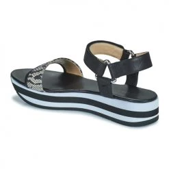 Chaussures Femme Sandales et Nu-pieds JB Martin IMANI NOIR -Sandales Soldes Boutique 19757287 500 F