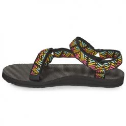Chaussures Femme Sandales et Nu-pieds Teva ORIGINAL UNIVERSAL Noir / Multicolor -Sandales Soldes Boutique 19964922 500 D