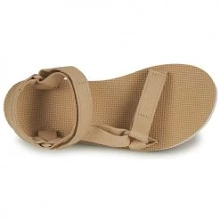 Chaussures Femme Sandales et Nu-pieds Teva FLATFORM UNIVERSAL Beige / Blanc -Sandales Soldes Boutique 19964930 500 F