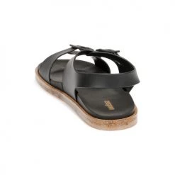 Chaussures Femme Sandales et Nu-pieds Melissa MELISSA WIDE SANDAL AD Noir -Sandales Soldes Boutique 19984267 500 E