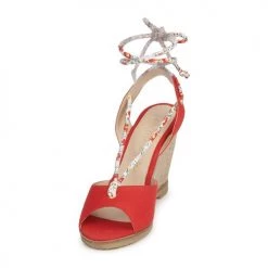 Chaussures Femme Sandales et Nu-pieds Petite Mendigote BLONDIE Rouge -Sandales Soldes Boutique 202742 500 C