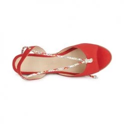 Chaussures Femme Sandales et Nu-pieds Petite Mendigote BLONDIE Rouge -Sandales Soldes Boutique 202742 500 F