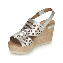 Chaussures Femme Sandales et Nu-pieds Dorking SALMA Argenté -Sandales Soldes Boutique 20274764 500 C