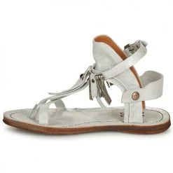 Chaussures Femme Sandales et Nu-pieds Airstep / A.S.98 RAMOS Blanc / Irisé -Sandales Soldes Boutique 20404936 500 D
