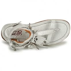 Chaussures Femme Sandales et Nu-pieds Airstep / A.S.98 RAMOS Blanc / Irisé -Sandales Soldes Boutique 20404936 500 F