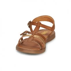 Chaussures Fille Sandales et Nu-pieds GBB OLALA Marron -Sandales Soldes Boutique 20610435 500 C