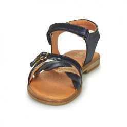 Chaussures Fille Sandales et Nu-pieds GBB NOELIE Bleu -Sandales Soldes Boutique 20725512 500 C