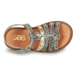 Chaussures Fille Sandales et Nu-pieds GBB BANGKOK + Gris -Sandales Soldes Boutique 20725529 500 F