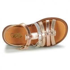 Chaussures Fille Sandales et Nu-pieds GBB BANGKOK + Doré -Sandales Soldes Boutique 20731859 500 F