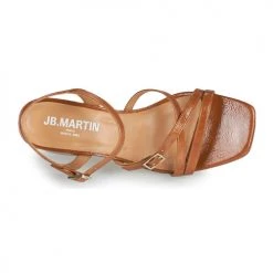 Chaussures Femme Sandales et Nu-pieds JB Martin TANGO Marron -Sandales Soldes Boutique 20735489 500 F