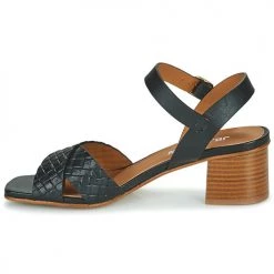 Chaussures Femme Sandales et Nu-pieds JB Martin ELISE Noir -Sandales Soldes Boutique 20735512 500 D