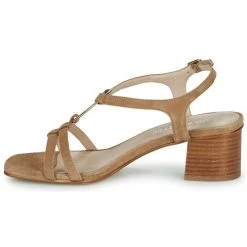 Chaussures Femme Sandales et Nu-pieds JB Martin ECUME Marron -Sandales Soldes Boutique 20735517 500 D