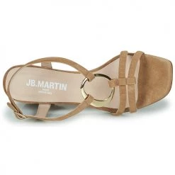 Chaussures Femme Sandales et Nu-pieds JB Martin ECUME Marron -Sandales Soldes Boutique 20735517 500 F