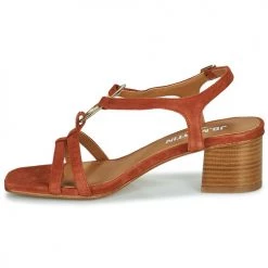 Chaussures Femme Sandales et Nu-pieds JB Martin ECUME Marron -Sandales Soldes Boutique 20735519 500 D