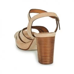 Chaussures Femme Sandales et Nu-pieds JB Martin MINA Beige -Sandales Soldes Boutique 20735532 500 E