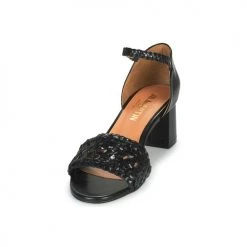 Chaussures Femme Sandales et Nu-pieds JB Martin SALSA Noir -Sandales Soldes Boutique 20735557 500 C