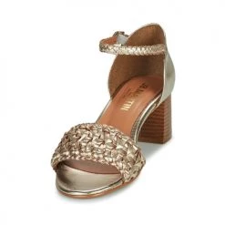 Chaussures Femme Sandales et Nu-pieds JB Martin SALSA Doré -Sandales Soldes Boutique 20735558 500 C
