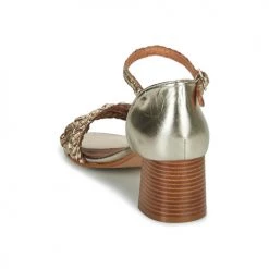 Chaussures Femme Sandales et Nu-pieds JB Martin SALSA Doré -Sandales Soldes Boutique 20735558 500 E