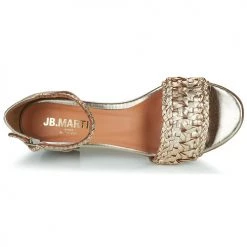 Chaussures Femme Sandales et Nu-pieds JB Martin SALSA Doré -Sandales Soldes Boutique 20735558 500 F