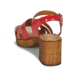 Chaussures Femme Sandales et Nu-pieds JB Martin DALLIA Rouge -Sandales Soldes Boutique 20735565 500 E