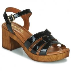 Chaussures Femme Sandales et Nu-pieds JB Martin DALLIA Noir