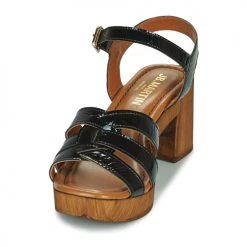 Chaussures Femme Sandales et Nu-pieds JB Martin DALLIA Noir -Sandales Soldes Boutique 20735566 500 C