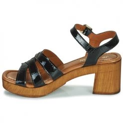 Chaussures Femme Sandales et Nu-pieds JB Martin DALLIA Noir -Sandales Soldes Boutique 20735566 500 D