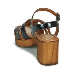 Chaussures Femme Sandales et Nu-pieds JB Martin DALLIA Noir -Sandales Soldes Boutique 20735566 500 E