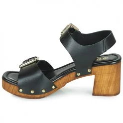 Chaussures Femme Sandales et Nu-pieds JB Martin DONA Noir -Sandales Soldes Boutique 20735567 500 D