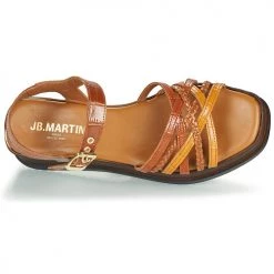 Chaussures Femme Sandales et Nu-pieds JB Martin DAPHNE Orange -Sandales Soldes Boutique 20735572 500 F