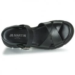 Chaussures Femme Sandales et Nu-pieds JB Martin DECIDEE Noir -Sandales Soldes Boutique 20735573 500 F