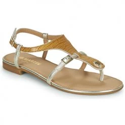 Chaussures Femme Sandales et Nu-pieds JB Martin AISSA Marron