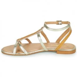 Chaussures Femme Sandales et Nu-pieds JB Martin ALICIA Marron -Sandales Soldes Boutique 20735625 500 D