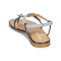 Chaussures Femme Sandales et Nu-pieds JB Martin ALOHA Bleu -Sandales Soldes Boutique 20735628 500 E