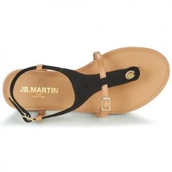Chaussures Femme Sandales et Nu-pieds JB Martin ALOHA Noir -Sandales Soldes Boutique 20735632 500 F