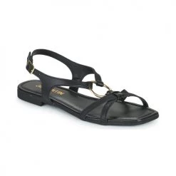 Chaussures Femme Sandales et Nu-pieds JB Martin ALGUE Noir