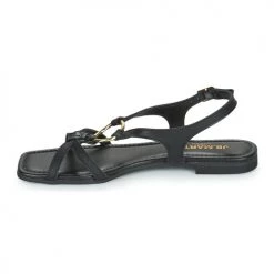 Chaussures Femme Sandales et Nu-pieds JB Martin ALGUE Noir -Sandales Soldes Boutique 20735639 500 D