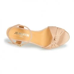 Chaussures Femme Sandales et Nu-pieds JB Martin LATINO Beige -Sandales Soldes Boutique 20751242 500 F