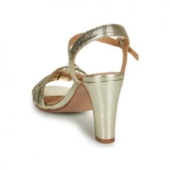 Chaussures Femme Sandales et Nu-pieds JB Martin LATINO Doré -Sandales Soldes Boutique 20751243 500 E