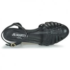 Chaussures Femme Sandales et Nu-pieds JB Martin LOYALE Noir -Sandales Soldes Boutique 20764746 500 F