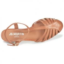 Chaussures Femme Sandales et Nu-pieds JB Martin LOYALE Marron -Sandales Soldes Boutique 20764747 500 F