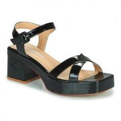 Chaussures Femme Sandales et Nu-pieds JB Martin LUNAIRE Noir