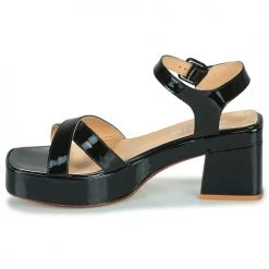 Chaussures Femme Sandales et Nu-pieds JB Martin LUNAIRE Noir -Sandales Soldes Boutique 20764751 500 D