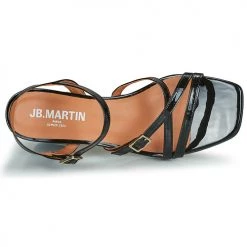 Chaussures Femme Sandales et Nu-pieds JB Martin TANGO Noir -Sandales Soldes Boutique 20764754 500 F