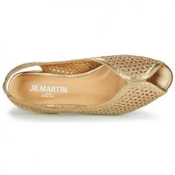 Chaussures Femme Sandales et Nu-pieds JB Martin LOUISEE Doré -Sandales Soldes Boutique 20770159 500 F